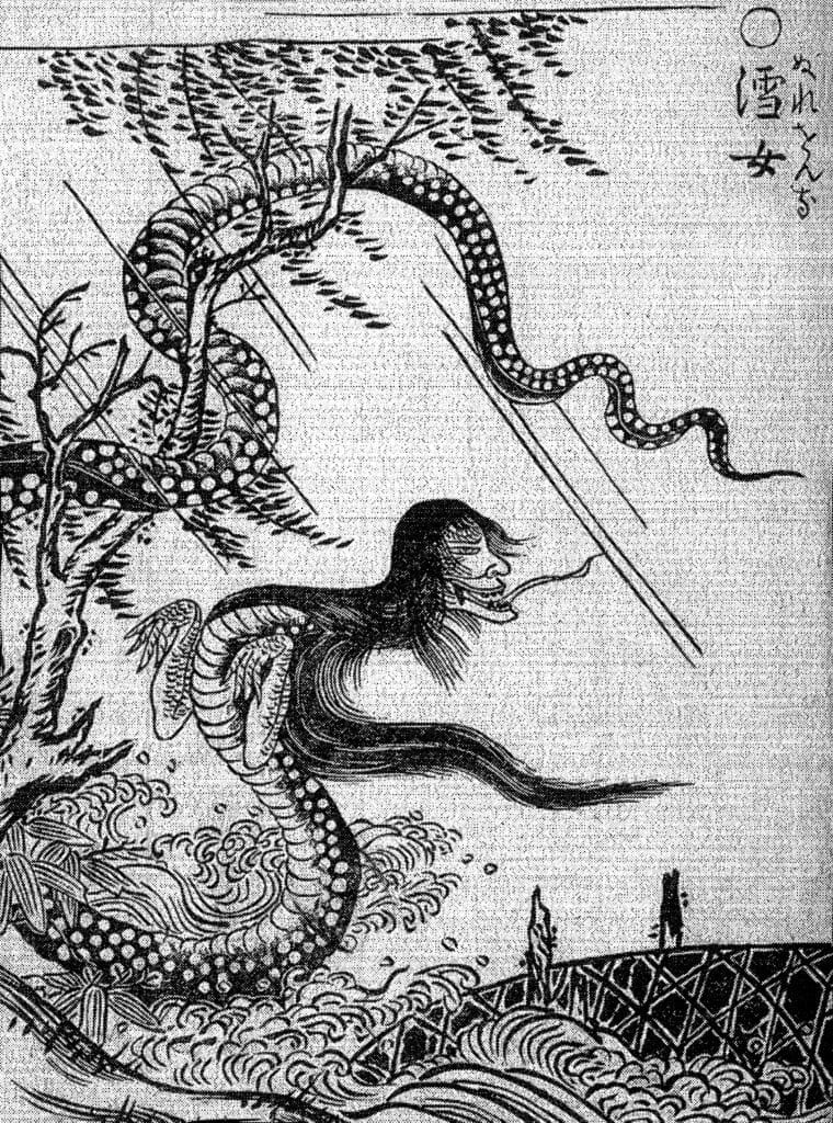 Nureonna por Sekien Toriyama